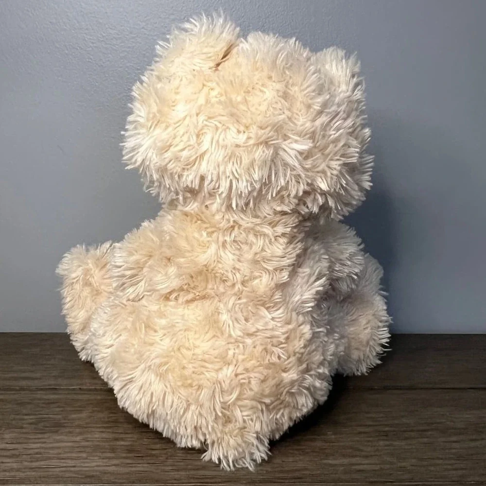 Gund Philbin Teddy Bear Cream Beige Shaggy Plush Stuffed Animal Toy 6047531